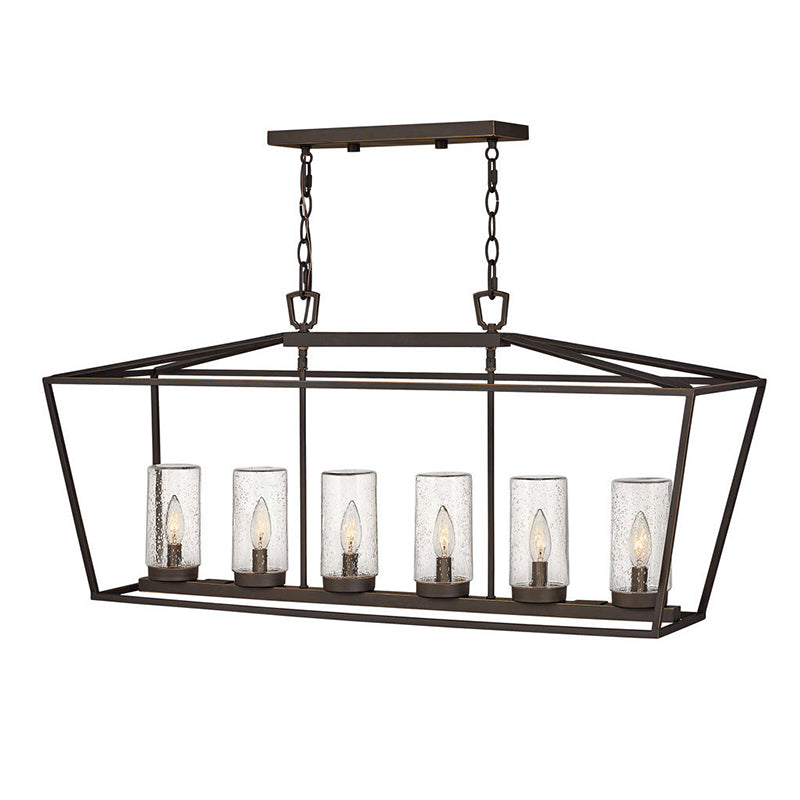 Hinkley 2569-LL Alford Place 6-lt 40" LED Outdoor Linear Pendant,120V