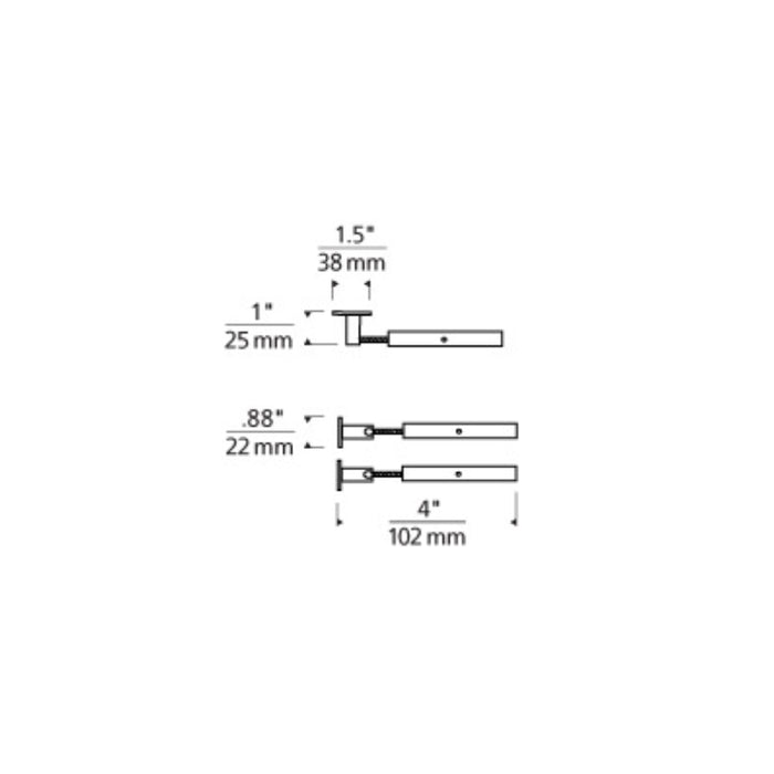 Tech 700PRTT1 Kable Lite Slimline Turnbuckles