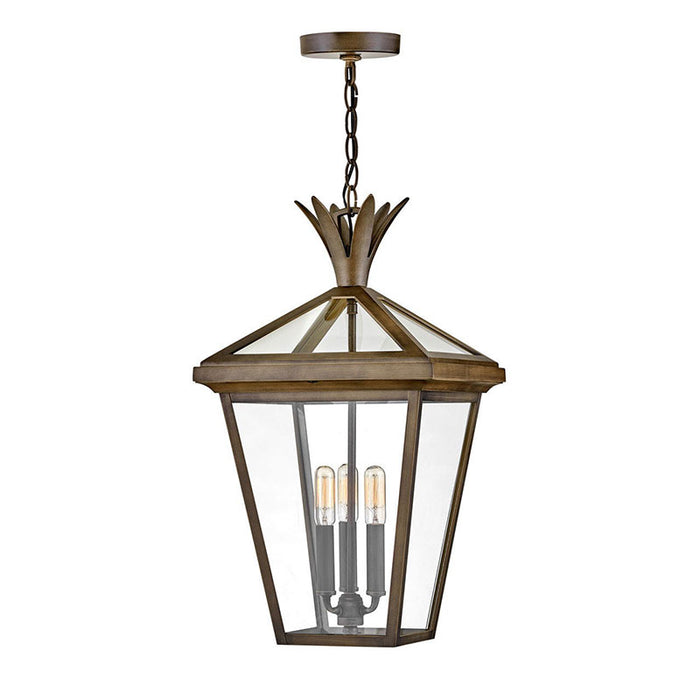 Hinkley 26092 Palma 3-lt 12" LED Outdoor Hanging Lantern