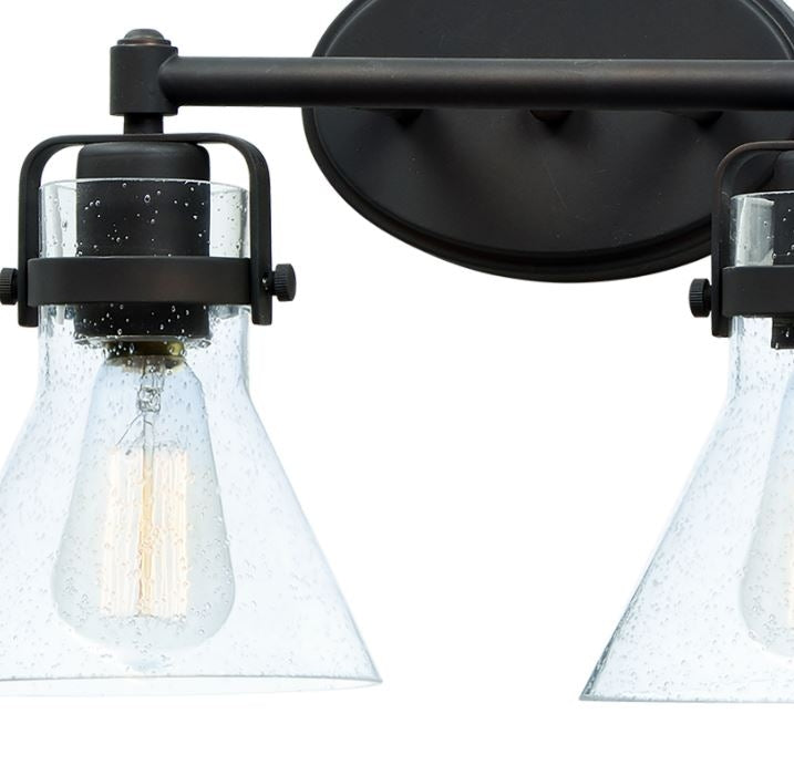 Maxim 26112 Seafarer 2-lt 15" Bath Vanity With Bulbs