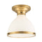 Hudson Valley 2612 Randolph 1-lt Semi Flush