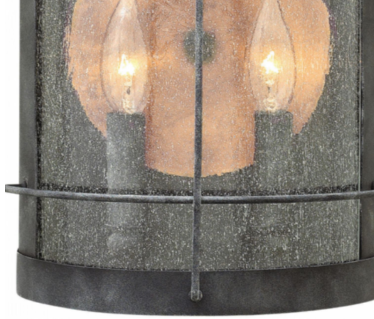 Hinkley 2624 Newport 2-lt 12" Tall LED Outdoor Wall Light