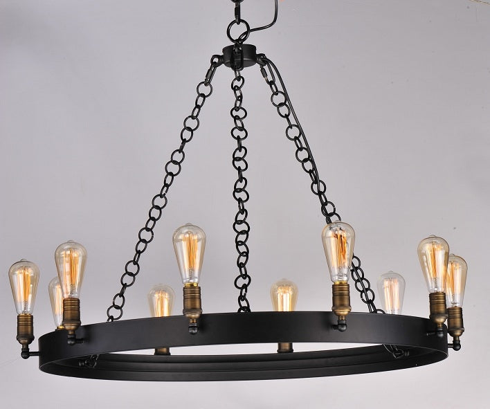 Maxim 26275 Noble 10-lt 37.5" Chandelier