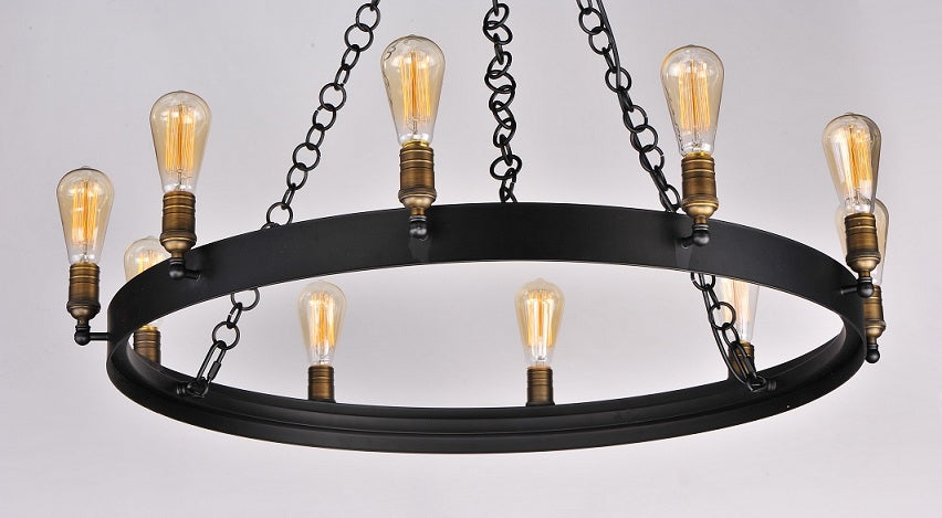 Maxim 26275 Noble 10-lt 37.5" Chandelier