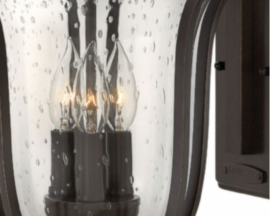 Hinkley 2645 Bolla 3-lt 19" Tall LED Outdoor Wall Light