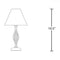 Hubbardton Forge 265101 Twist Basket 1-lt 17" Tall Small Table Lamp