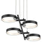Sonneman 2655 Light Guide Ring 4-lt 38" LED Bar Chandelier