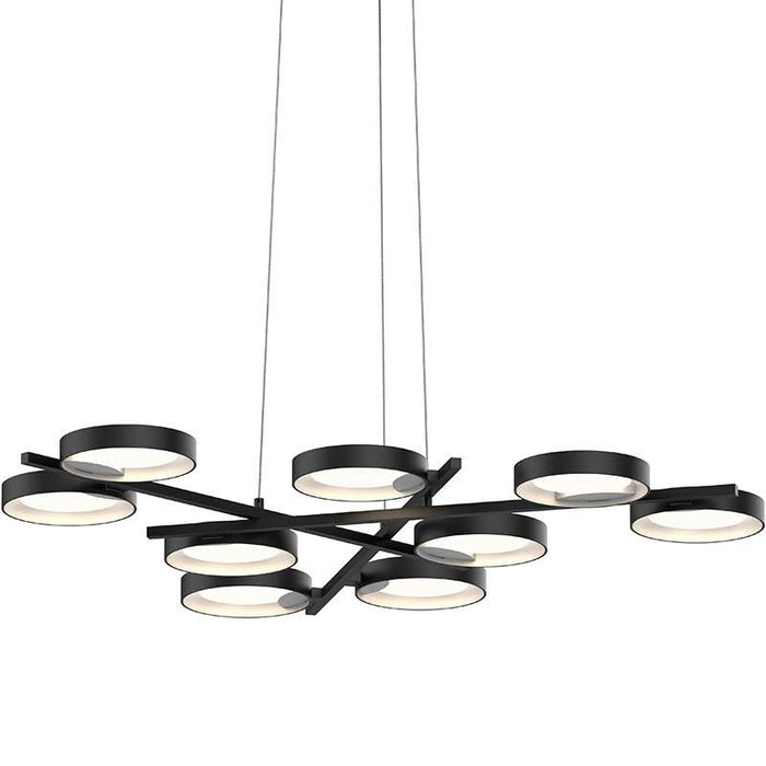 Sonneman 2656 Light Guide Ring 9-lt 48" LED Chandelier