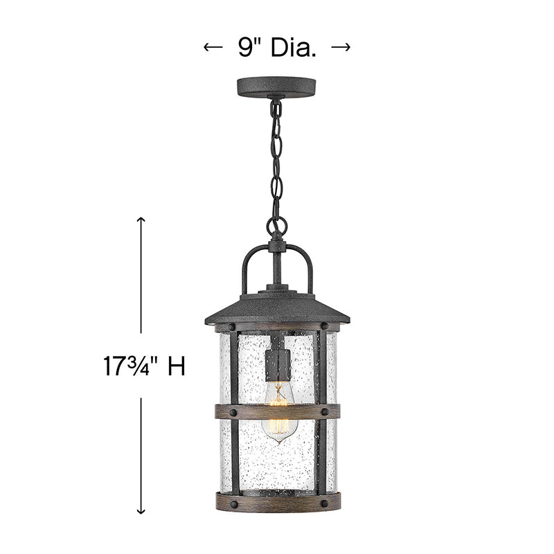 Hinkley 2682 Lakehouse Medium 1-lt 9" LED Outdoor Pendant