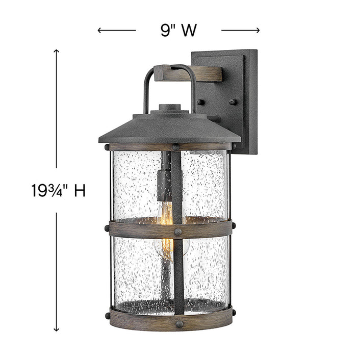 Hinkley 2684 Lakehouse Medium 1-lt 17" Tall LED Outdoor Wall Light