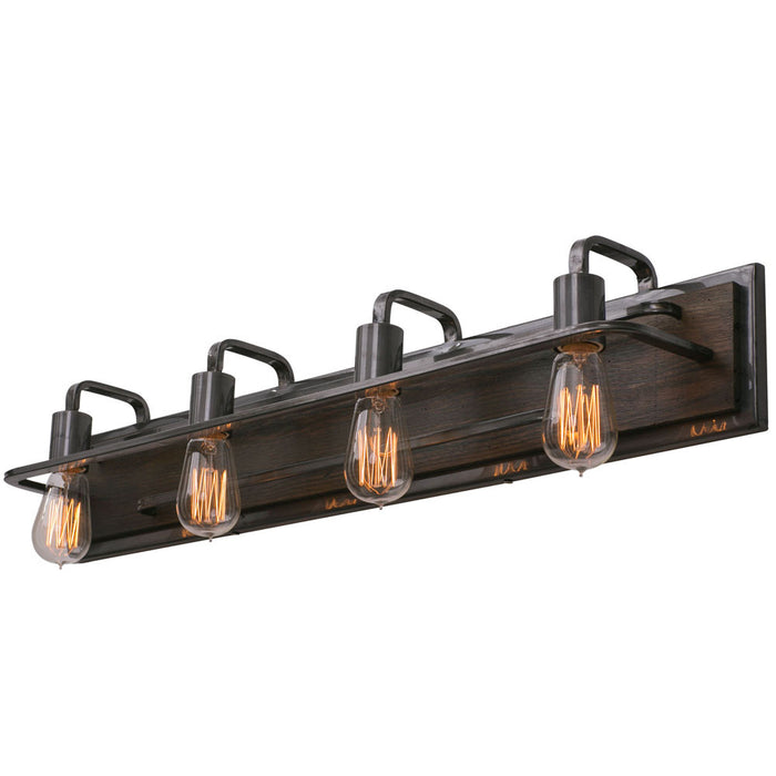 Varaluz 268B04 Lofty 4-lt 34" Vanity Light