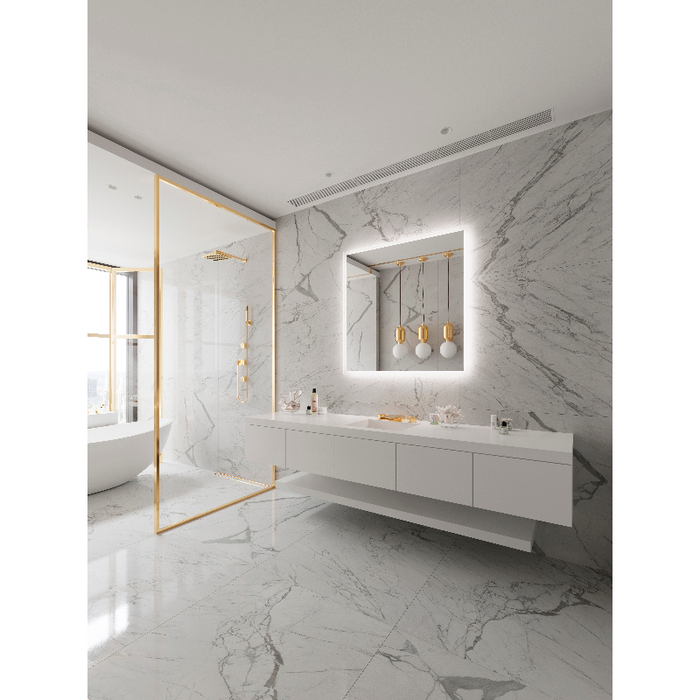 Paris Mirror Rectangle 42 x 42 LED Backlit Mirror, RGB