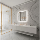 Paris Mirror Rectangle 36 x 36 Square LED Illuminated Mirror, RGBW