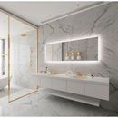 Paris Mirror Rectangle 79 x 30 Rectangle LED Illuminated Mirror
