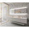 Paris Mirror Paris 96 x 28 Rectangle LED Illuminated Mirror, RGBW