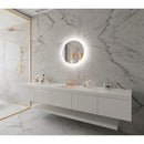 Paris Mirror Round Backlit 24 x 24 Round LED Illuminated Mirror, RGBW