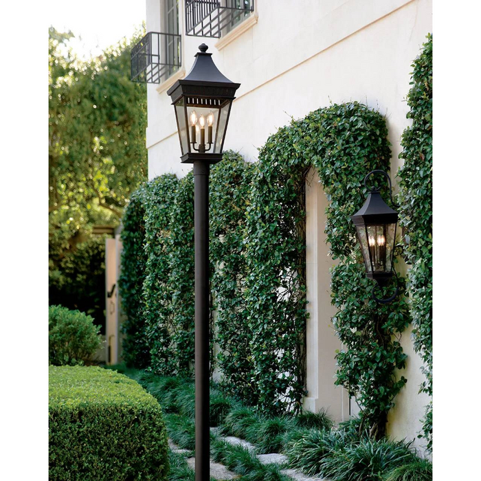 Hinkley 27091 Chapel Hill 3-lt 27" Tall LED Outdoor Post / Pier Mount Lantern