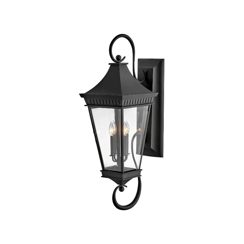 Hinkley 27098 Chapel Hill 4-lt 40" Tall LED Outdoor Wall Mount Lantern