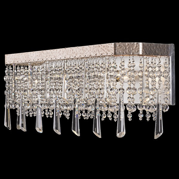 Varaluz 270B03 Barcelona 3-lt 21" Crystal Vanity Light