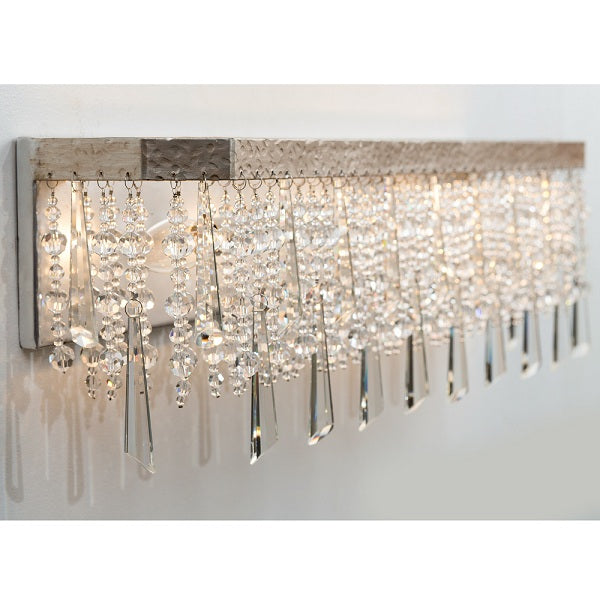 Varaluz 270B04 Barcelona 4-lt 27" Crystal Vanity Light