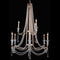 Varaluz 270C09 Barcelona 9-lt 35" Crystal  2-Tier Chandelier