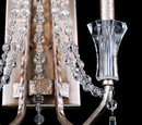 Varaluz 270W02 Barcelona 2-lt 15" Tall Crystal Wall Sconce