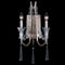 Varaluz 270W02 Barcelona 2-lt 15" Tall Crystal Wall Sconce