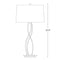 Hubbardton Forge 272687 Almost Infinity Tall 1-lt 31" Tall Table Lamp