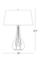 Hubbardton Forge 273085 Lino 1-lt 25" Tall Table Lamp