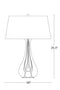 Hubbardton Forge 273085 Lino 1-lt 25" Tall Table Lamp