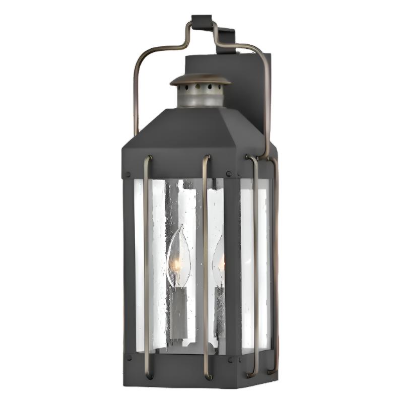 Hinkley 2734 Fitzgerald Medium 2-lt 19" Tall LED Outdoor Wall Light