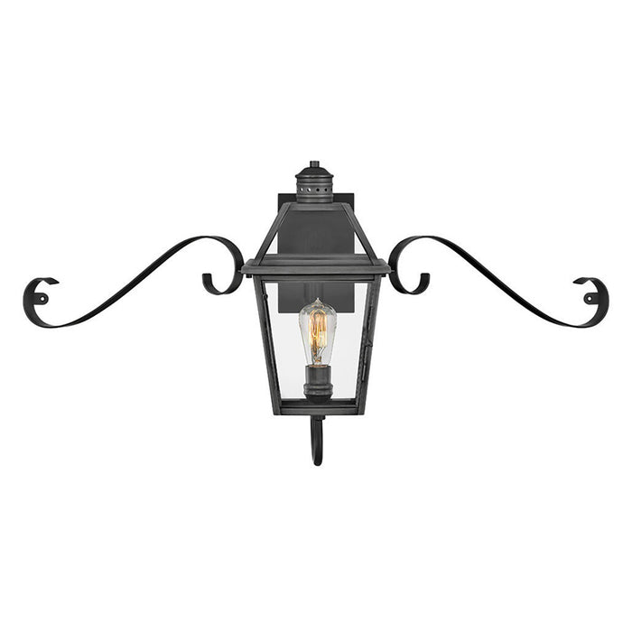 Hinkley 2770-SCR  Nouvelle Small 1-lt 37" LED Outdoor Wall Light