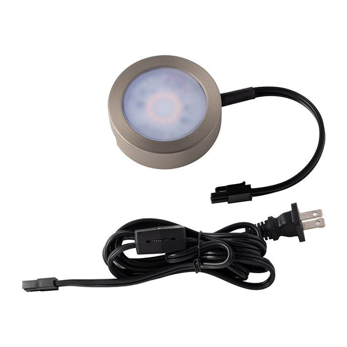 WAC HR-AC71 Single Wired Puck Light w/ Cord