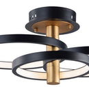 ET2 E24323 Hoopla 3-lt LED Semi Flush Mount