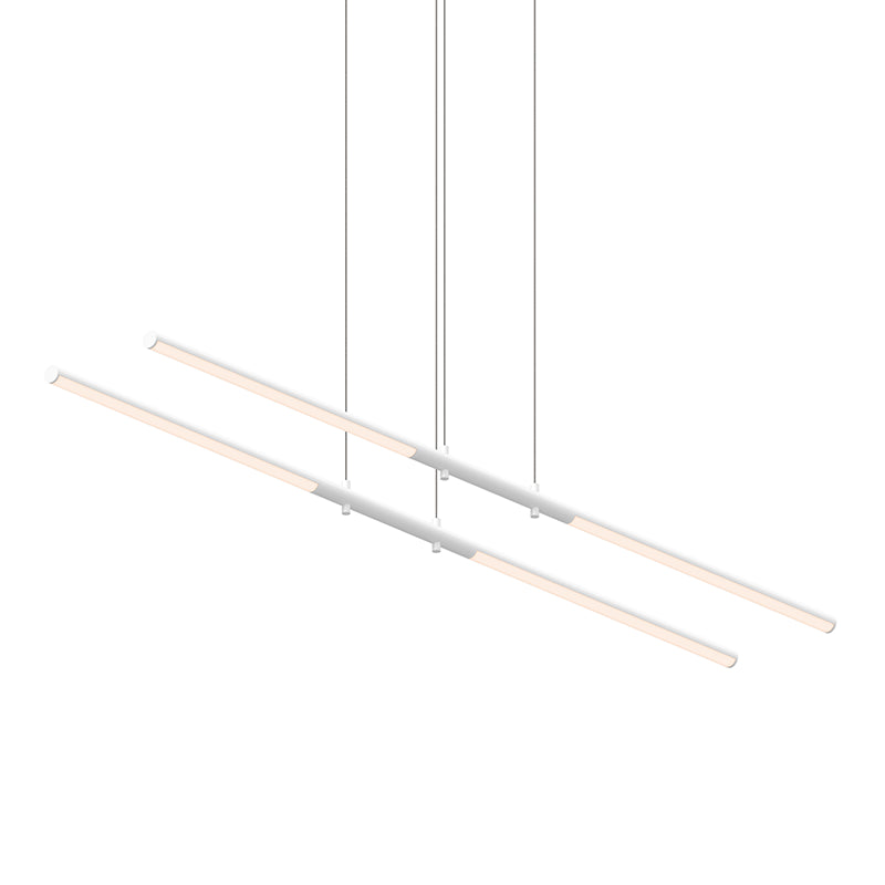 Sonneman 2801 Tik-Tak Tandem 4-lt 48" LED Chandelier