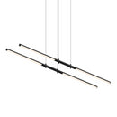 Sonneman 2801 Tik-Tak Tandem 4-lt 48" LED Chandelier