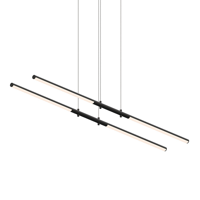 Sonneman 2801 Tik-Tak Tandem 4-lt 48" LED Chandelier