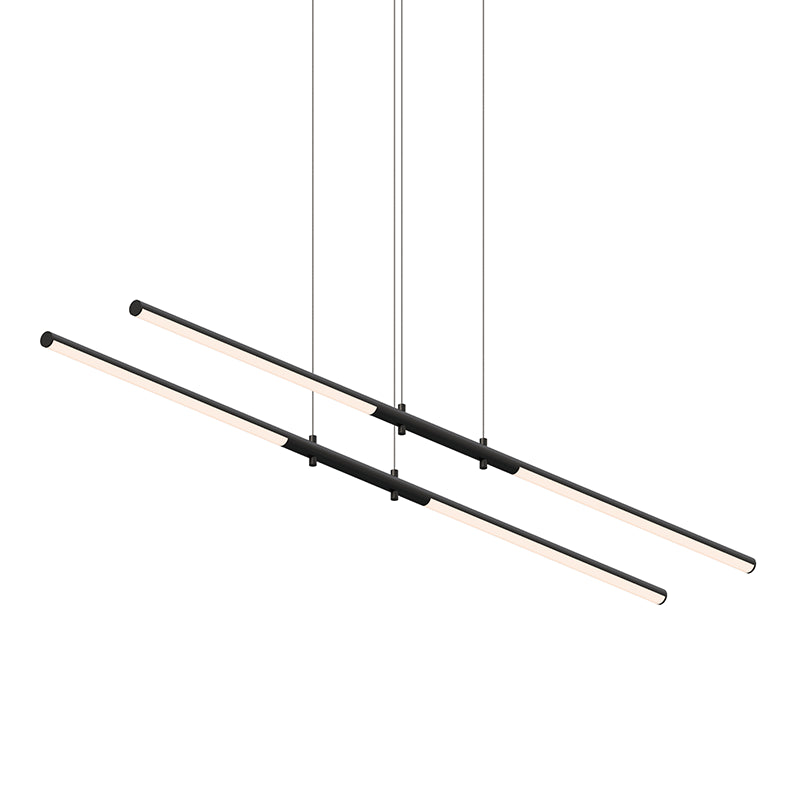 Sonneman 2801 Tik-Tak Tandem 4-lt 48" LED Chandelier