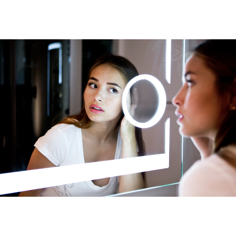 Paris Mirror Aurora 60 x 28 Rectangle LED Illuminated Mirror, RGBW