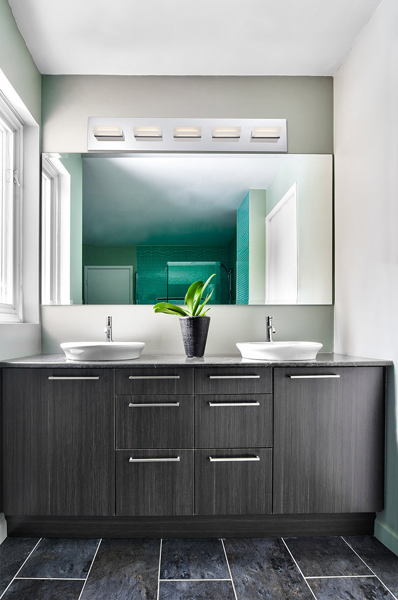 Eurofase 28022 Olson 5-lt 30" Wide LED Bath Bar