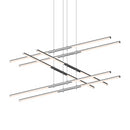 Sonneman 2803 Tik-Tak Stack 12-lt 48" 3-Tier LED Chandelier