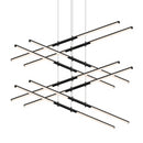 Sonneman 2804 Tik-Tak Stack 16-lt 48" 4-Tier LED Chandelier