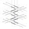Sonneman 2805 Tik-Tak Stack 20-lt 48" 5-Tier LED Chandelier