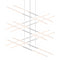 Sonneman 2805 Tik-Tak Stack 20-lt 48" 5-Tier LED Chandelier