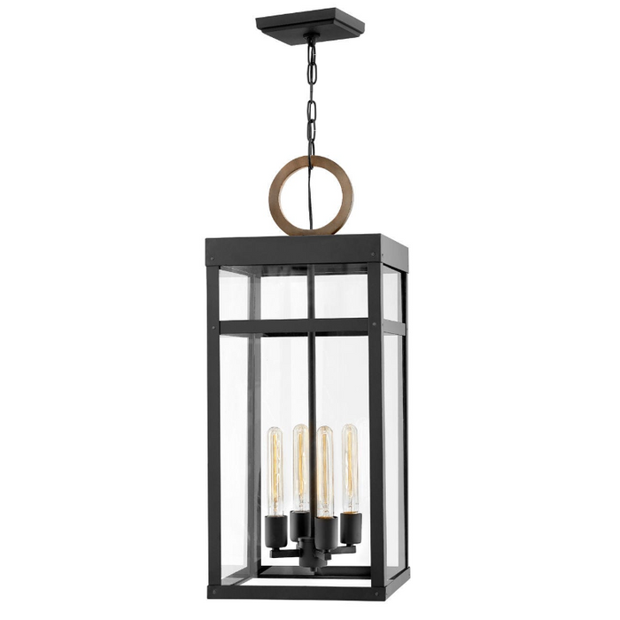 Hinkley 2808-LL Porter 4-lt 12" LED Outdoor Hanging