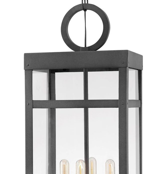 Hinkley 2808 Porter 4-lt 12" LED Outdoor Pendant