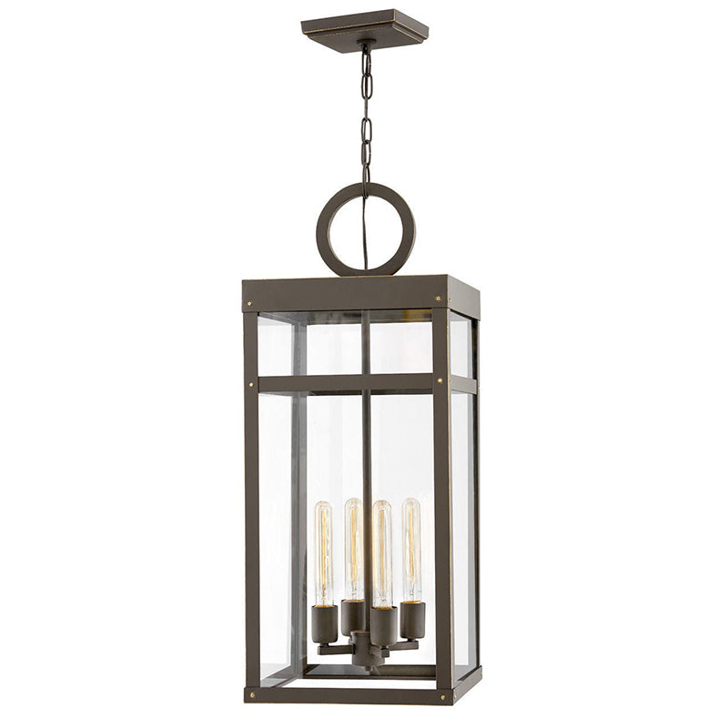 Hinkley 2808-LL Porter 4-lt 12" LED Outdoor Hanging
