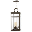 Hinkley 2808-LL Porter 4-lt 12" LED Outdoor Hanging