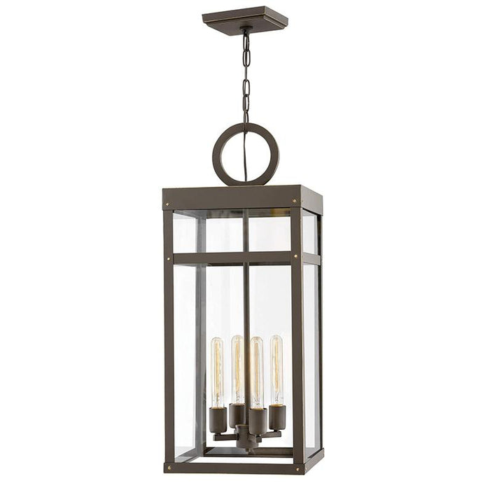 Hinkley 2808 Porter 4-lt 12" LED Outdoor Pendant