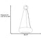 Access 28095 Essence 1-lt Dimmable LED Pendant